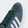 Adidas Grand Court LIT87 Arctic Metallic Size cm 2.0 Women's Sneakers, Night/Footwear White/Gold (IF2840), 23.0