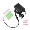 Cable Convertidor de Fuente de Alimentación de Enchufe de EE. UU. 100V-240V a 4.5V, Kit de 3 Piezas Eliminadores de Batería AA LR6 de 1.5V para Juguetes y Luces LED