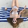 2025 Women's Slimming Long Sleeve Beach Bikini with Sun Protection and High-End Fashion Appeal