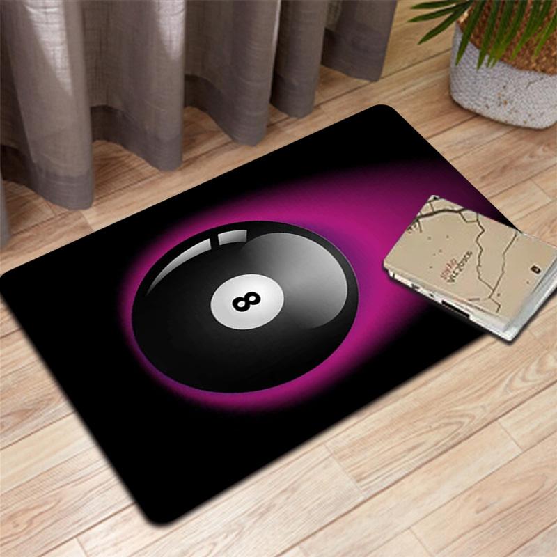 Glowing 8-Ball Rug Floor Mat for Living Room or Bedroom Soft and Comfortable Carpet a Gift for Birthday and Holiday.MFF0918015