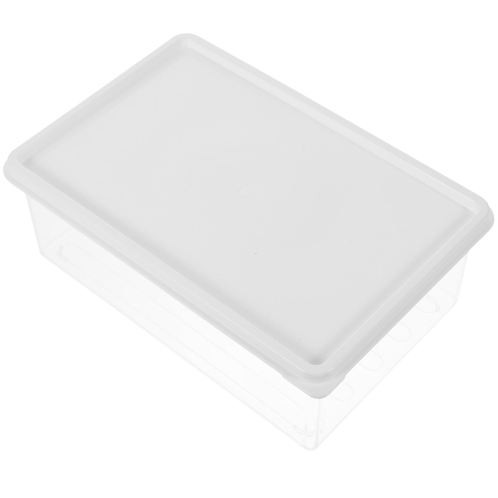 Bacon Saver Container Clear Food Storage for Refrigerator Meat Keeper Box Airtight Fridge Organizer Small Produce Storage Case
