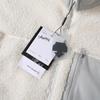Men's Small Imitation Lambswool Fleece Stand Collar Cardigan Jacket