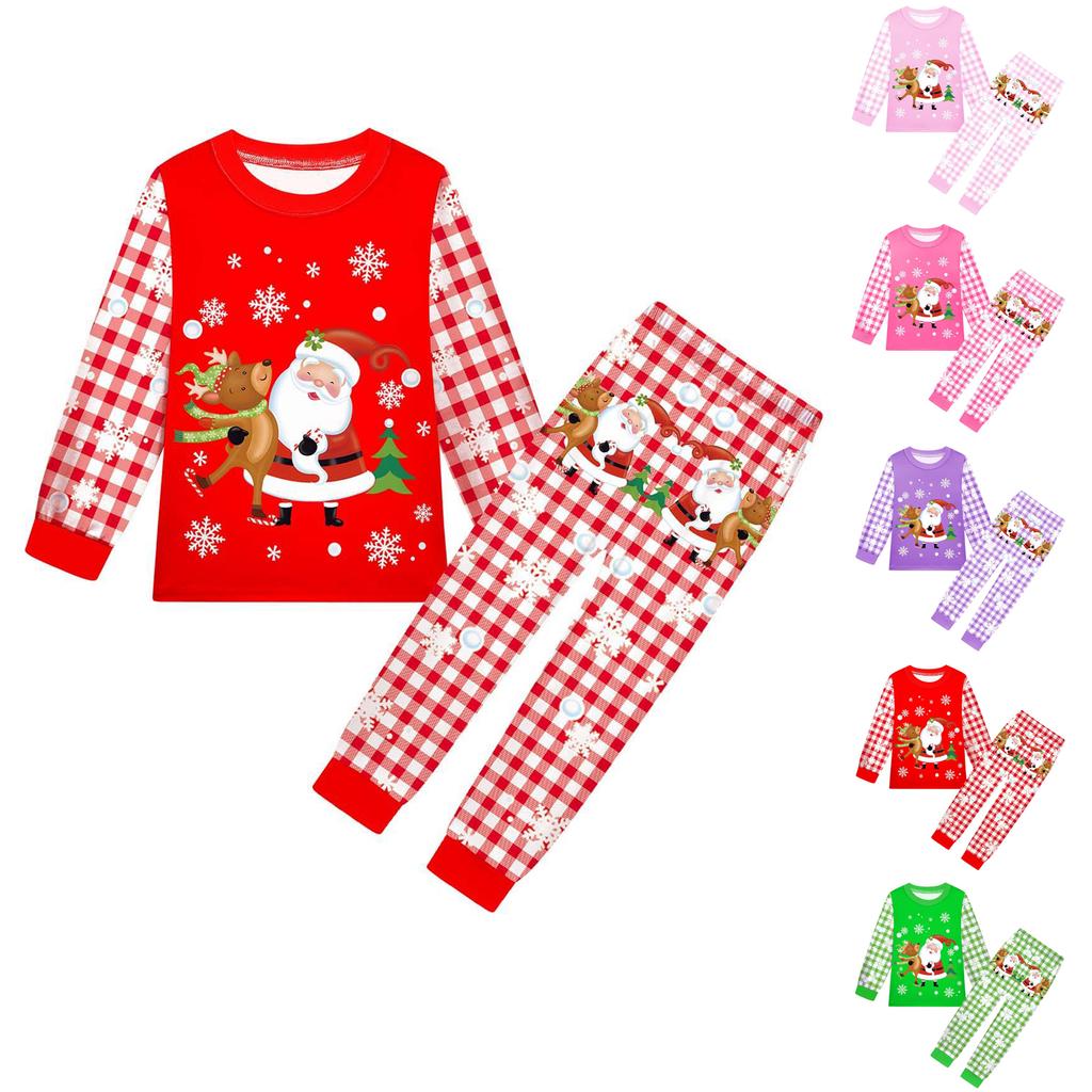 Children's Fashion Suit Skirt Round Neck Long Sleeve Top Pants