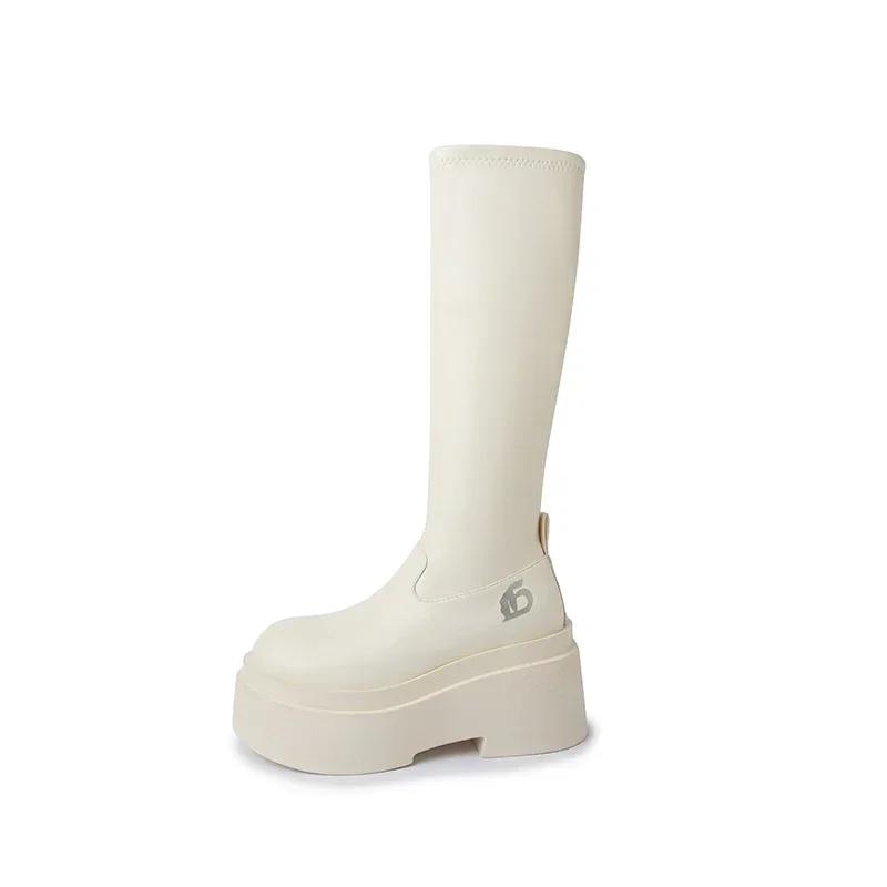 Fashion 2025 New Winter Shoes for Women Punk Boot Shoes Fashion Patform Wedges Heel Ladies Elegant Short Boots High Heel Gothic Shoes