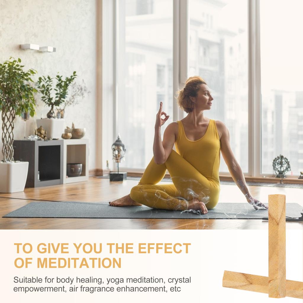 1/5pcs Palo Santo Natural Sticks Wooden Smudging Stick Aromatherapy Burn Rod Meditation Air Purifier For Home