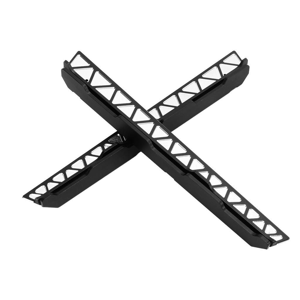 RC Car Rock Sliders High Simulation Aluminium Alloy Professional Metal Side Pedal Step for Axial SCX6 1 6 Jeep 10.4in