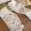 Women's Summer Thin New Color Bubble Dopamine Tube Pile Socks