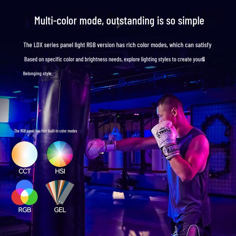 Godox LDX50R RGB Full-Color LED Panel Light
