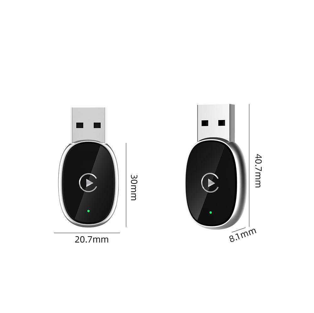 USB Mini Box Wireless CarPlay Android Auto Adapter