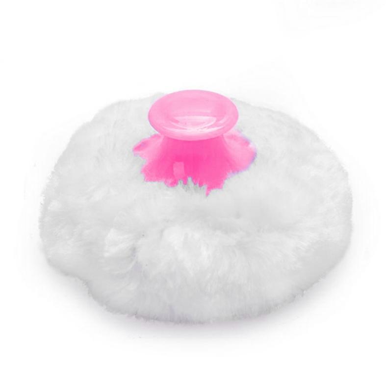 Soft Baby Facial Body Cosmetic Puff After-Bath Empty Body Powder Container Case With Bath Powder Puffs