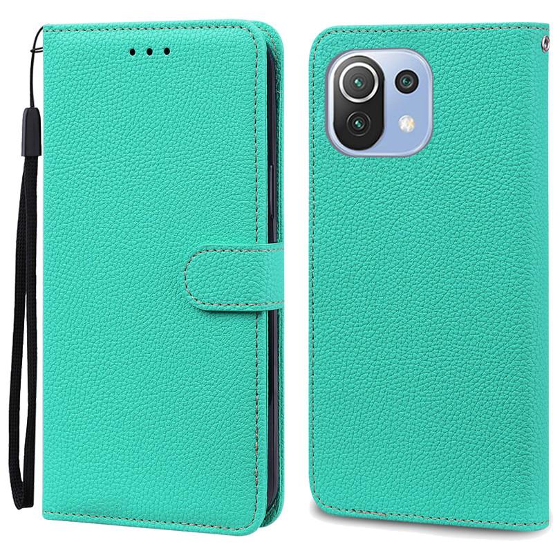Mi 11 Lite Deksel For Xiaomi Mi 11 Lite 5G NE Lær Lommebok Flipdeksel For Xiaomi Mi 11 Lite Deksel Mi11 11i Cover Coque Fundas