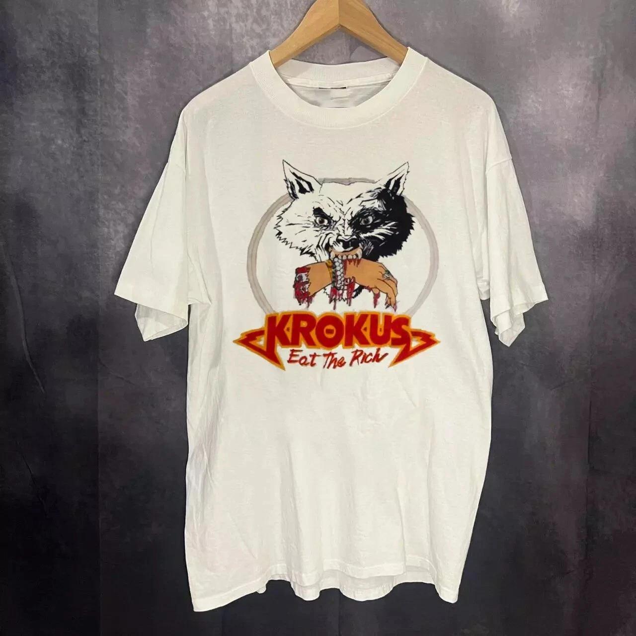 Krokus eat the rich tour Unisex T-shirt All Size S to 5XL NI1214 XXL