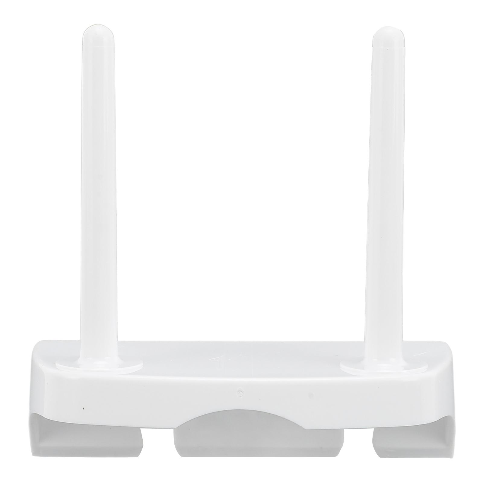 

Подставка для 2 катушек ниток Пластиковая устойчивая швейная машина Подставка для 2 катушек ниток для 1408 1412