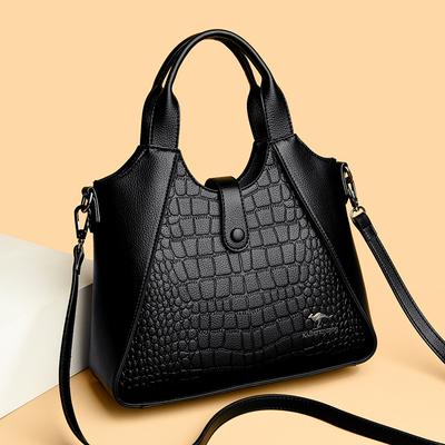 Nouveau Style d'Épissage à Motifs de Pierre Sac à Main Tendance et Polyvalent pour Femmes Coréennes Sac Bandoulière Simple Épaule