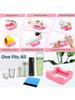 1pcs Silicone Cup Cradle for Tumblers with Built-in Slot, Vinyl Decals for Tumblers, Small Tumbler Stand Cup
