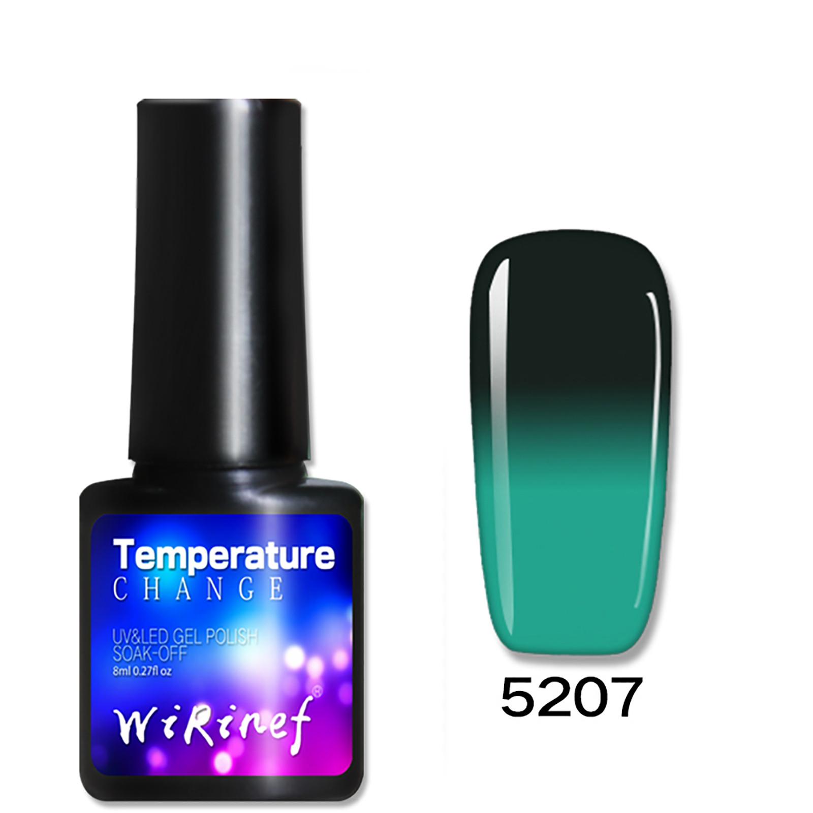 

Лак для ногтей осень-зима теплый градиентный гель для ногтей съемный лак для ногтей маникюрный салон «сделай сам» дома замачиваемый гель-лак подарки для женщин и девочек 8 мл One size