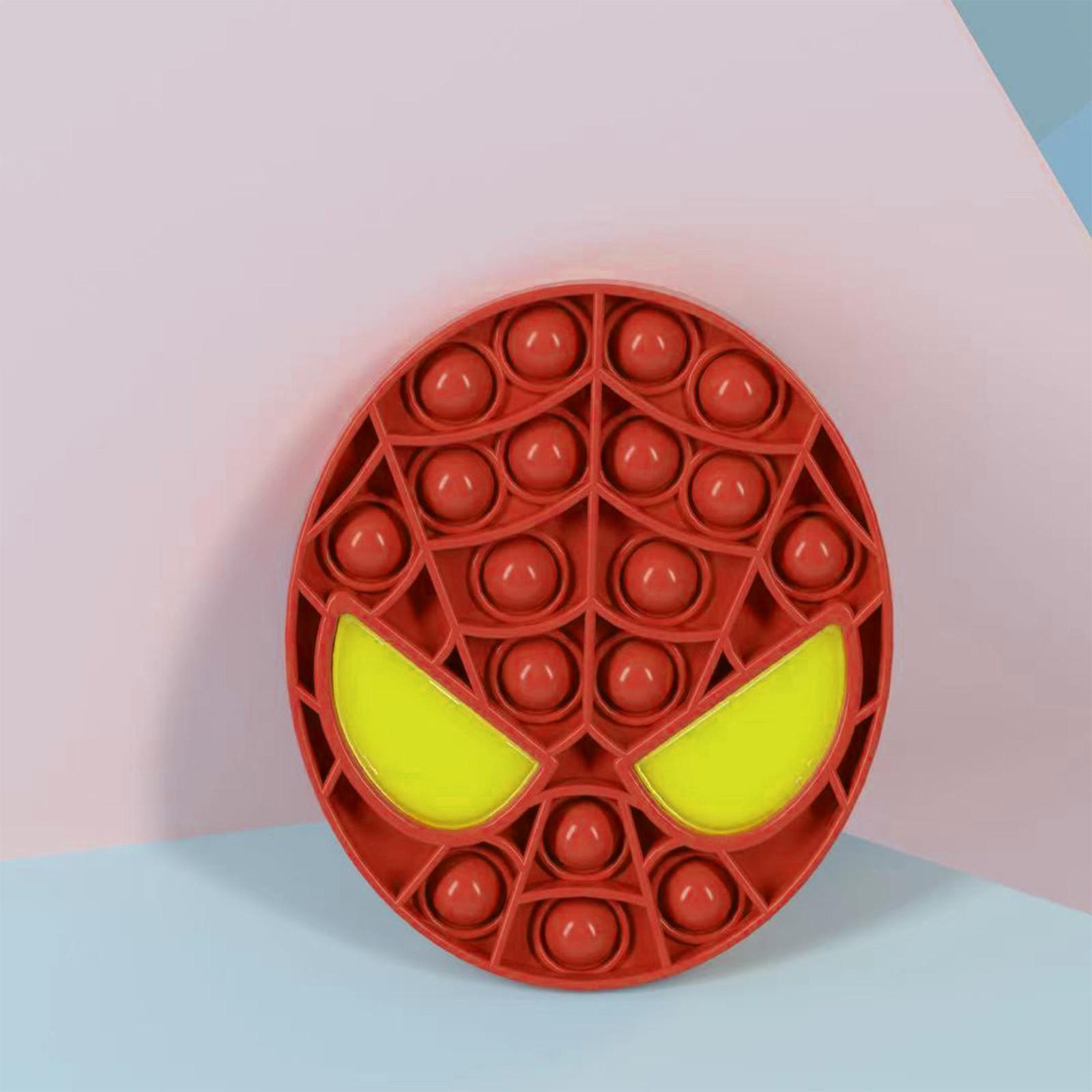 

Silicone Sensory Decompression Desktop Puzzle Decompression Toy червоний