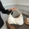 Fashionable Cloud Pleated Shoulder Bag For Daily Use Soft And Spacious With Comfortable Design