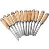 12pcs Wooden Carving Hand Tool Set Professional Woodworking Tools With Storage Bag For Sculptor Carpenter Artist