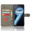 For Realme 9i 4G/Oppo A36/A76/A96 4G Leather Phone Case RFID Blocking Phone Wallet Stand Cover with Strap