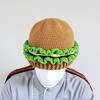 Ins Foodie Burger Crochet Hat – Cute, Funny, Warm Wool Knit for Men & Women, Ideal for Autumn & Winter