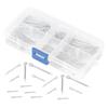 175Pcs Cotter Pin Zinc Alloy Galvanized Locking Automotive Parts for Maintenance