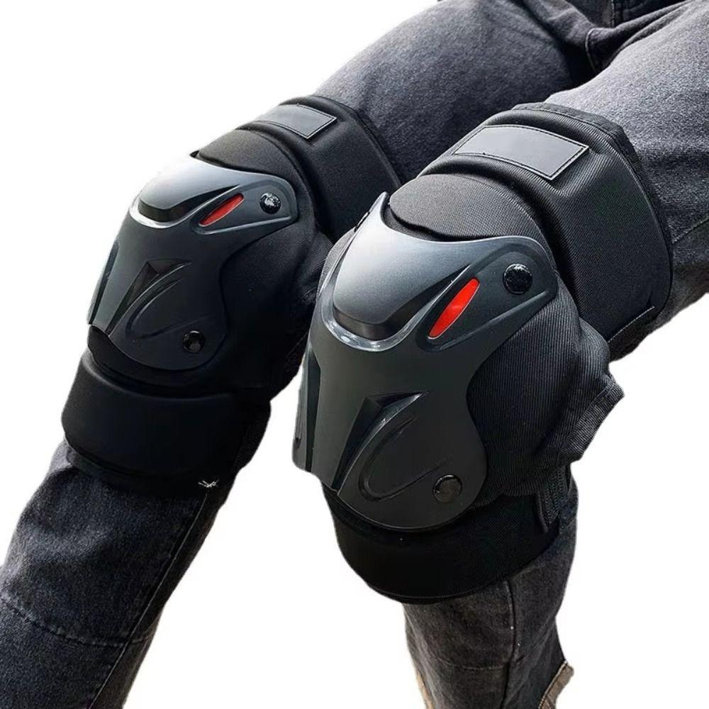 Breathable Motorcycle Kneepad Anti-fall Elbow Protector Motorbike Motocross Knee Guard  MTB Riding