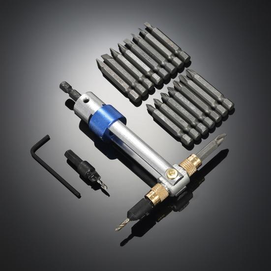20Pcs Chrome-Vanadium Steel Screwdriver Drill Bits Wrench Hand Tools Set