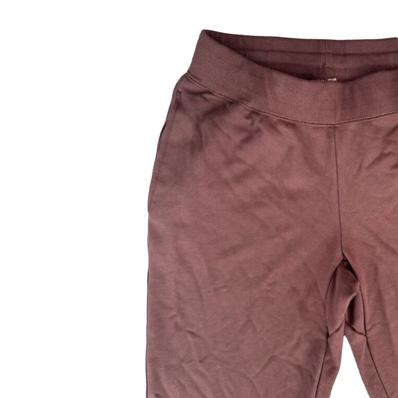 Nike Solid Color Casual Elastic Cuffed Knitted Sports Pants Men bottoms Maroon 528717-227