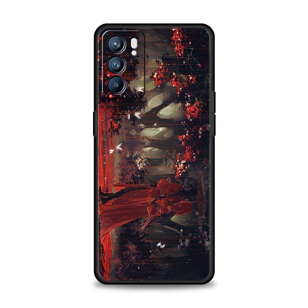 Heaven Official’s Blessing Phone Case For Oppo A54 A53 A52 A9 2020 A15 A95 A16 A76 A74 A12 Find X5 Reno7 Reno6 Pro Plus 5G Cover