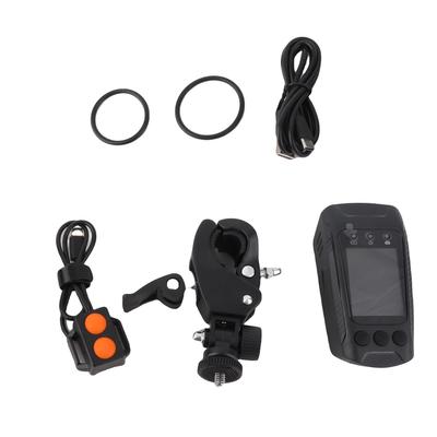 4K 60FPS Cycling Camera 2.0 Inch IPS Color Screen Wireless Fidelity Connection With Flashlight Bike Horn Motorcycle