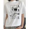 ONE PIECE Nika Luffy Anime Peripheral Short Sleeve Men's and Women's Summer Crew Neck T-Shirt Top Trend