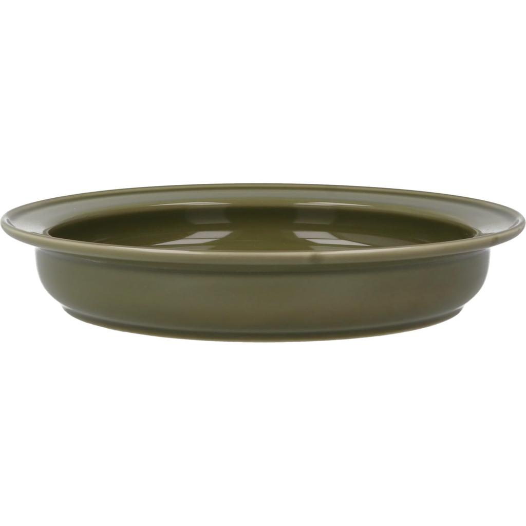 MOOMIN Curry 21cm Universal Snufkin Moss Made In Plate, Large, Easy-Scooping, Design, Design, Green, Japan, MM7503-320