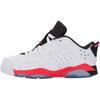 Air Jordan 6 Low Top Children's Basketball Shoes White Children Aged 3 7 Years Old 768882-123