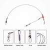 1-Arm Steel Wire Traces 2-Arm Anti-Bite Leaders Fishing Leader Rigs  Saltwater Sea Fishing