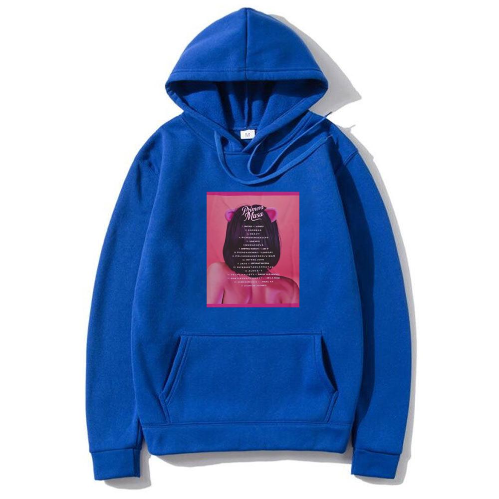 Primera Musa Graphics 2025 Pop Fashion Style Pullover Men Women's Hoodie Vintage Sweatshirts Fleece Long Sleeve Casual Crewneck