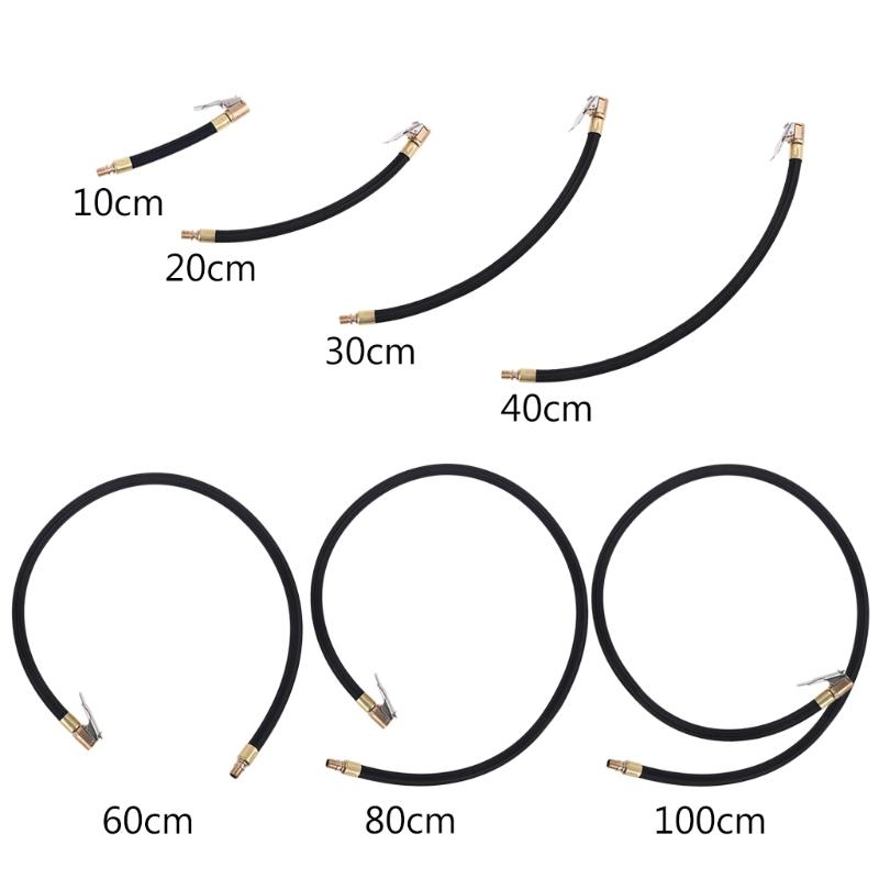 Useful Self-Locking Tire Air Chuck for w/ Rubber Hose Car Air Hose for 0.305"x32 Drop Ship
