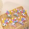 2/4Pcs Pins Hair Plush Big-Eyed Girl Hair Decoration Holiday Parties Hair