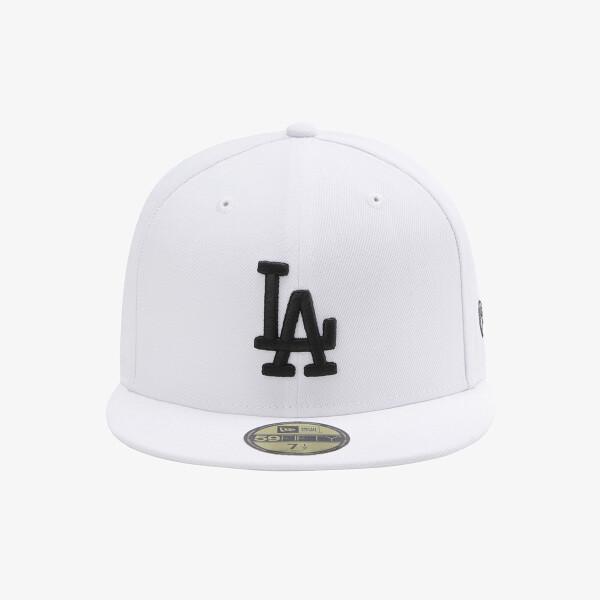 New Era Mlb La Dodgers Fitted Cap Optic White