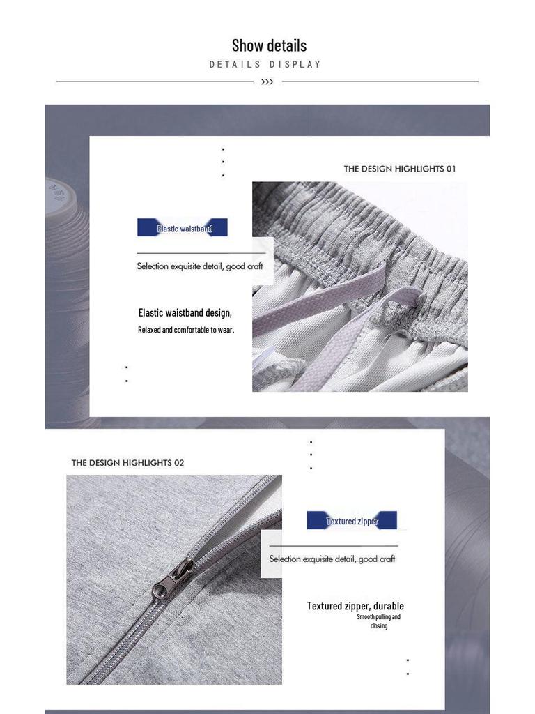 Men's Winter Two-Piece Cardigan Hoodie Sports Suit