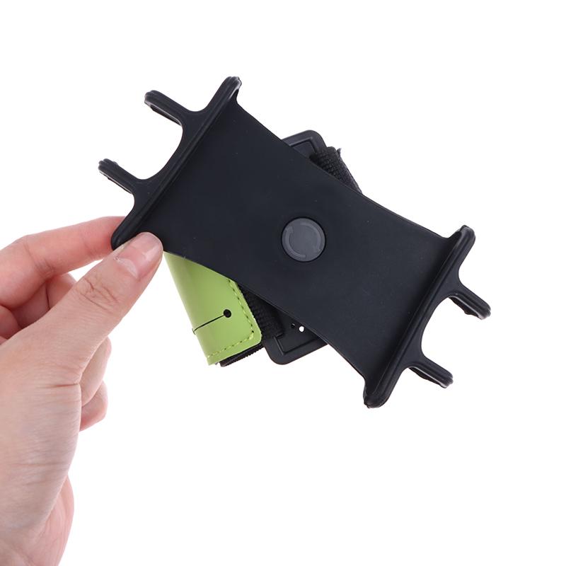 Porta telefono da polso Girevole a 360° Braccialetto Sportivo Universale Per Telefono Corsa Escursionismo Ciclismo Camminata Fascia da braccio Per 4.0-6.5 Pollici