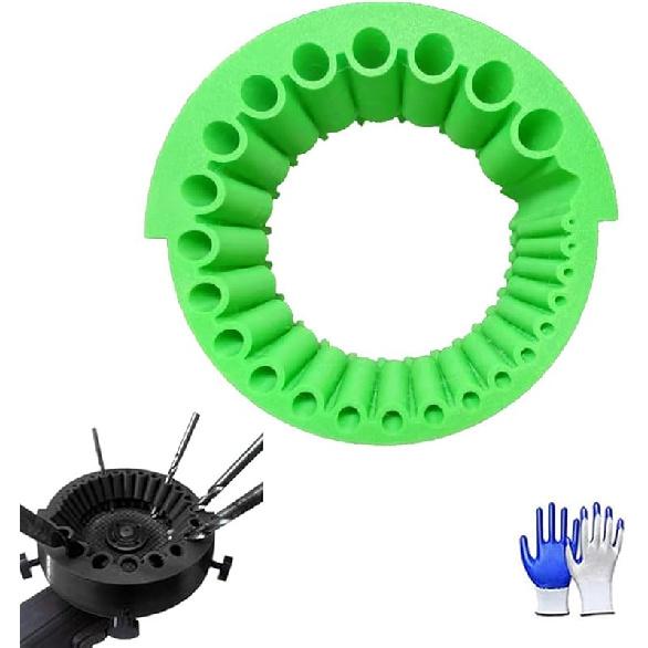 

Приспособление для заточки сверл для шлифовальных машин 125 мм, 2-13 мм Портативный шлифовальный инструмент для старых и тупых сверл (зеленый) зелёный