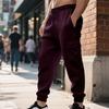 Autumn Winter Men's Commuting Loose Casual Sports Jacquard Outdoor Workwear Casual Trousers