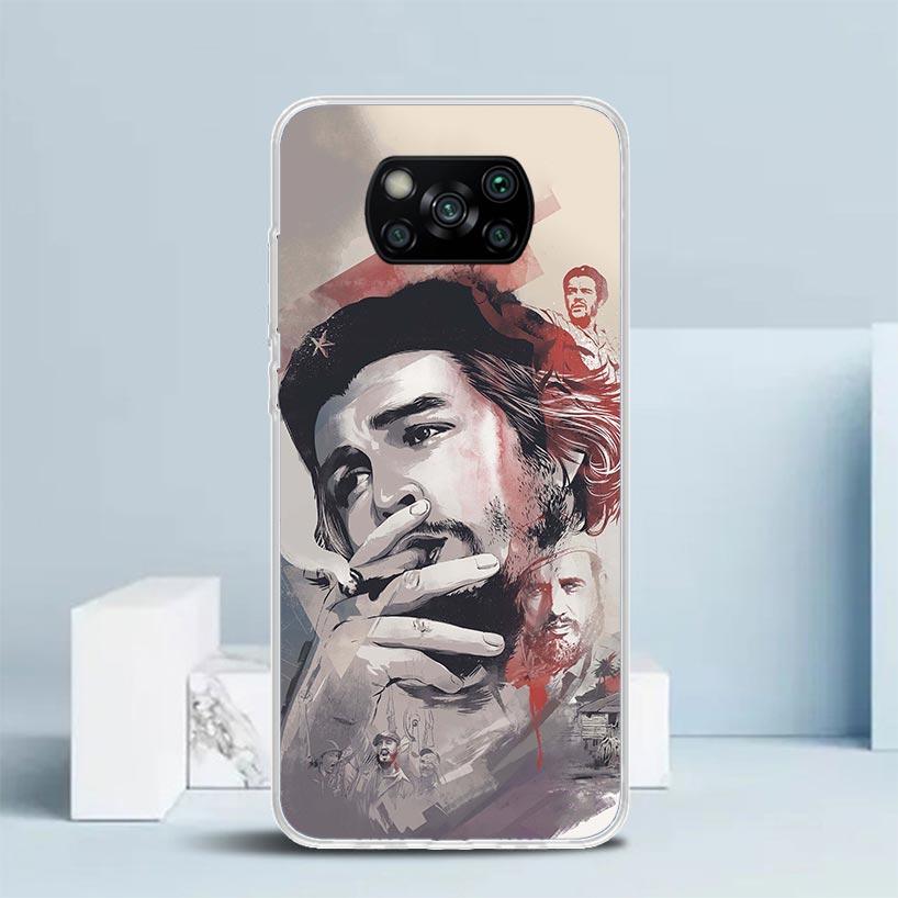 

Че Гевара Сигарета Чехол для телефона для Xiaomi Poco F7 Ultra X5 X6 X7 Pro M7 Redmi 15C 15 13C 13 12C 12 10C 10 10A 9 9C 9A 9T Redmi 15C (173)
