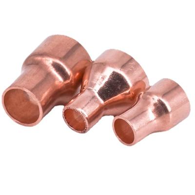 15 16 19 22 28 32 38mm Na 6.35 8 10 12.7 15 16 19 22mm ID Měděná Redukce Pro Pájení S Pájkou Červená Redukční Instalatérská Spojka