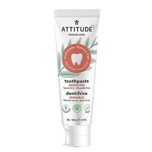 Attitude Toothpaste Fluoride Free Sensitive Spearmint ,120 Grams