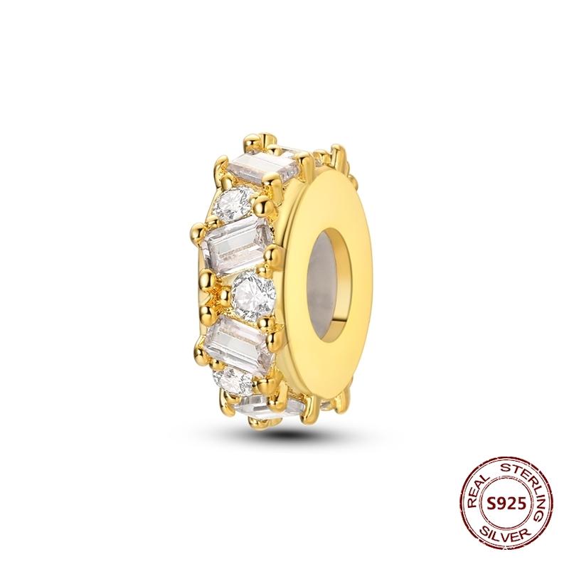 Copper Buckle Copper Charm Blue Star Moon Bead Butterfly Suitable For Original Bracelet Zircon Fine Diy Jewelry