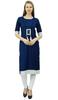 Bimba Women Rayon Tunic 3 4 Sleeve Chic Kurti Kurta Indian Ethnic Dress