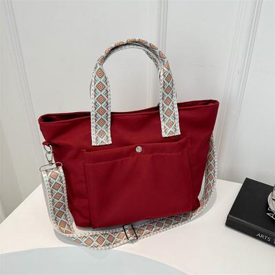 Schlichte, lässige Umhängetasche, modisch, trendig, große Kapazität, Tragetasche, modische Handtasche, modische, trendige Umhängetasche für Damen