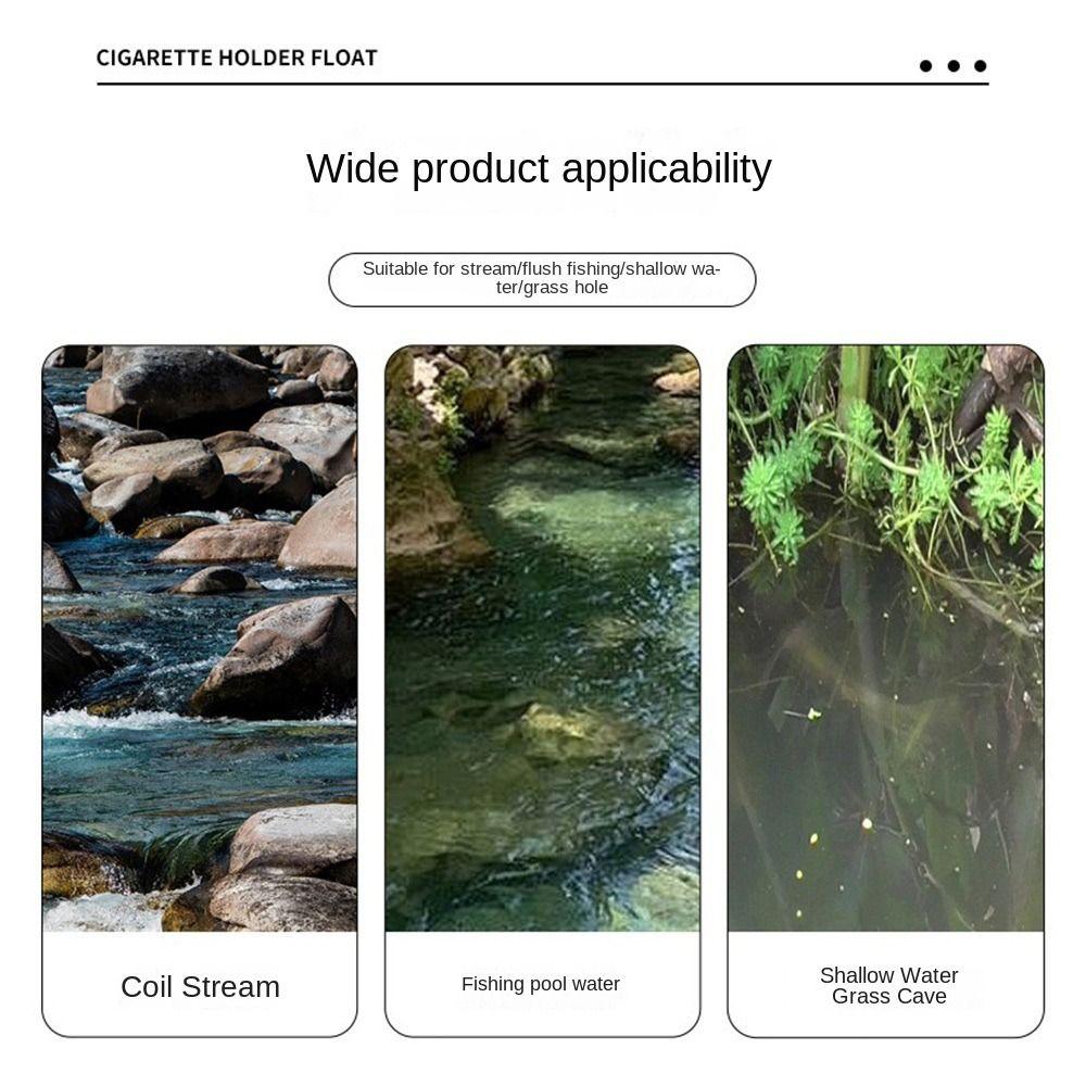 2PCS Indicator Electronic Fishing Float Led Bobbers New Rock Fishing Floats  Short Tail